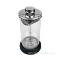 600mL Rubber Bottom Glass French Press Coffee Maker